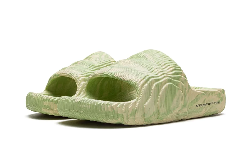 Adidas Adilette 22 Magic Lime St Desert Sand