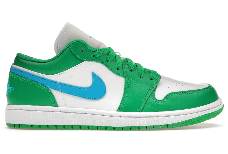 Air Jordan 1 Low Lucky Green Aquatone