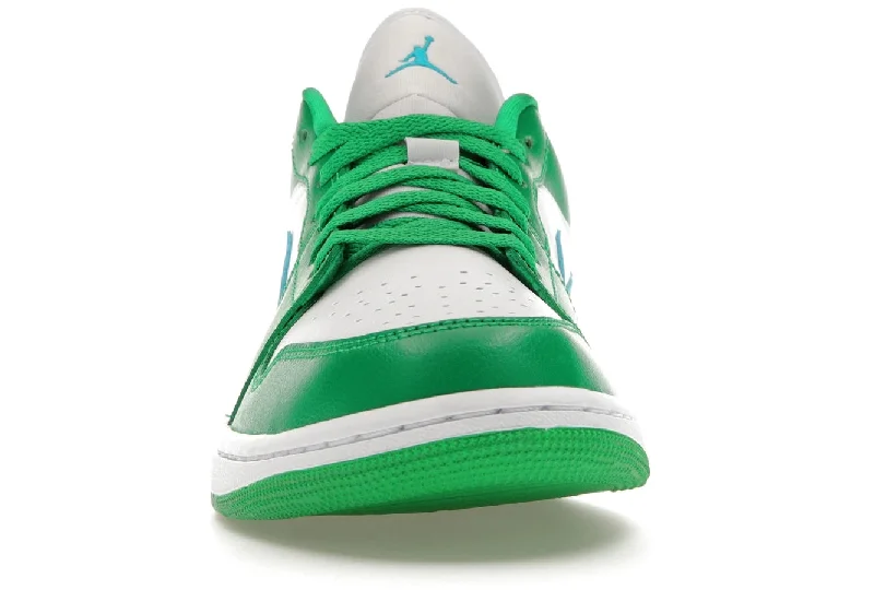 Air Jordan 1 Low Lucky Green Aquatone