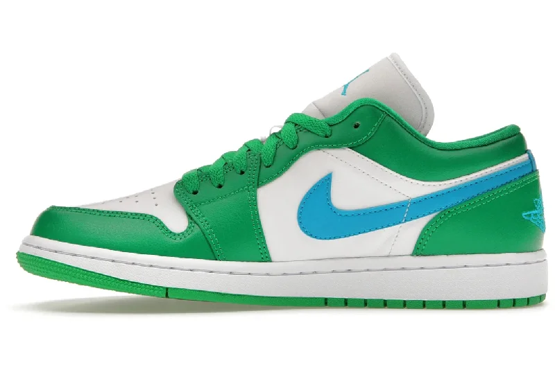 Air Jordan 1 Low Lucky Green Aquatone