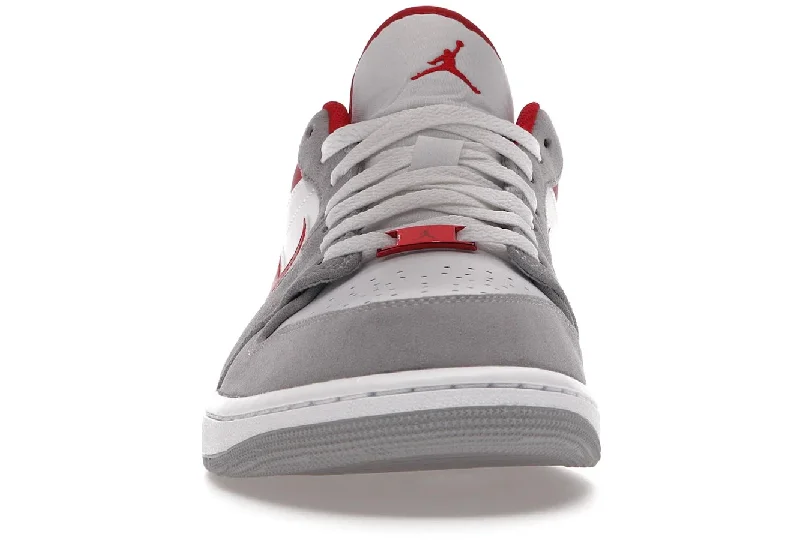 Air Jordan 1 Low SE Smoke Grey Gym Red