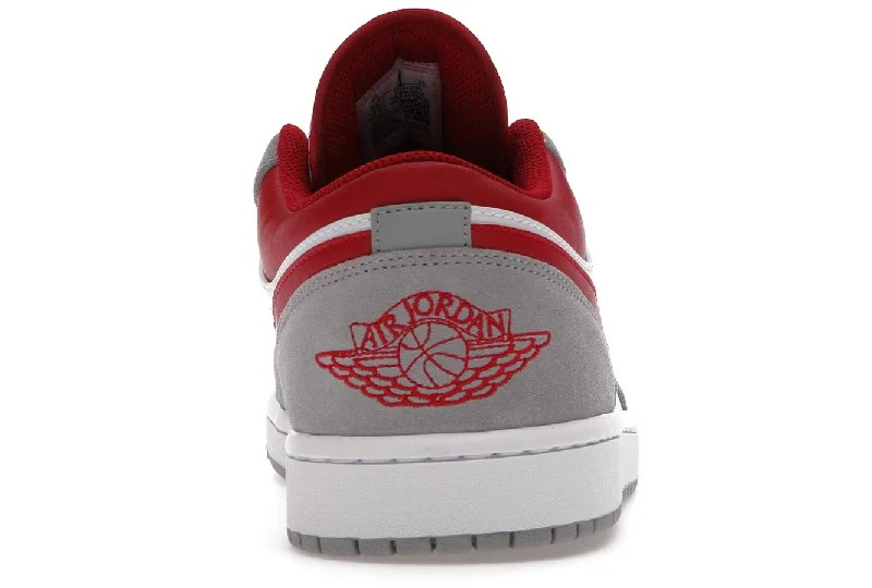 Air Jordan 1 Low SE Smoke Grey Gym Red