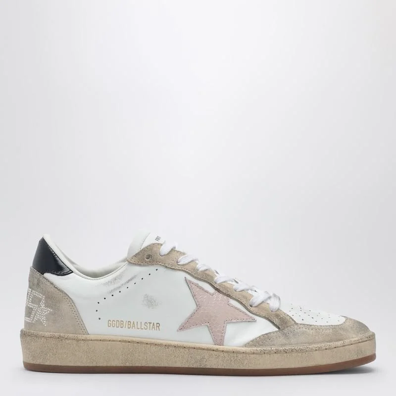 Golden Goose Ball Star White/Pink/Black Sneaker