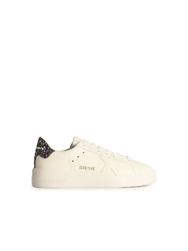 Golden Goose 'Pure Star' White Leather Sneakers