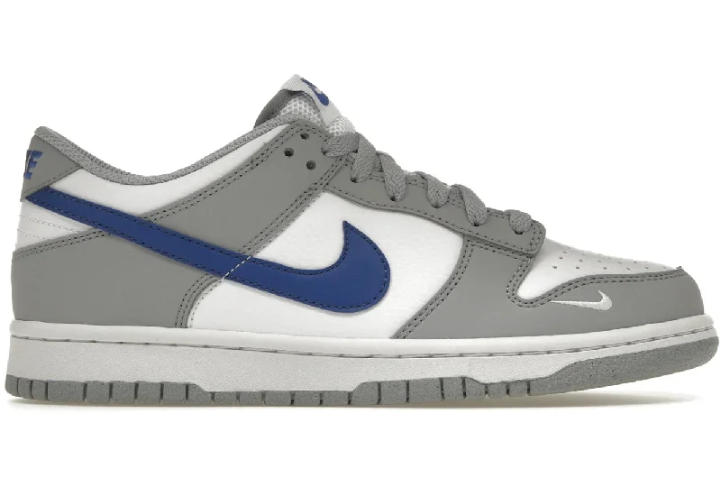 Nike Dunk Low Mini Swoosh Wolf Grey Game Royal