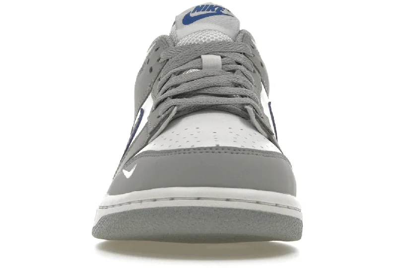 Nike Dunk Low Mini Swoosh Wolf Grey Game Royal