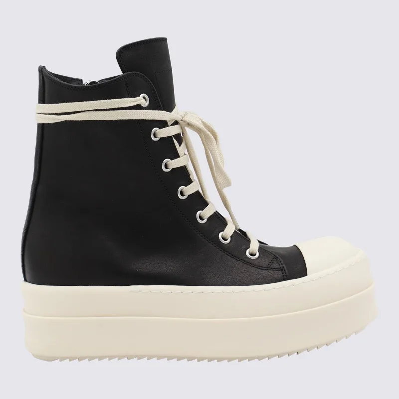 Rick Owens Black Porterville Mega Bumper Sneakers