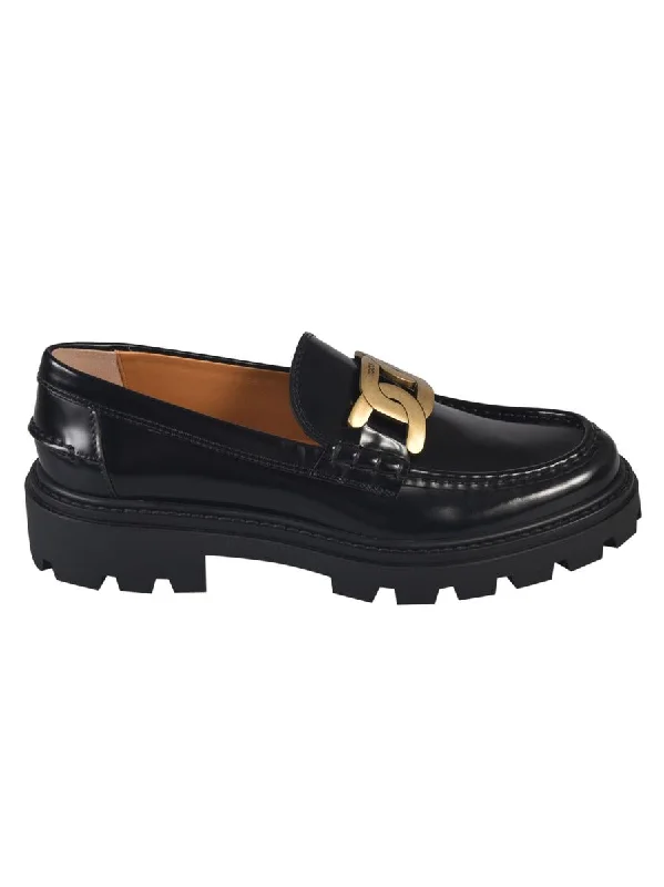 Tod'S Flat Shoes Black