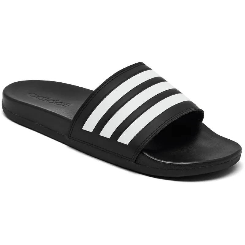 Adidas Mens Adilette Contrast Trim Slide Sport Sandals