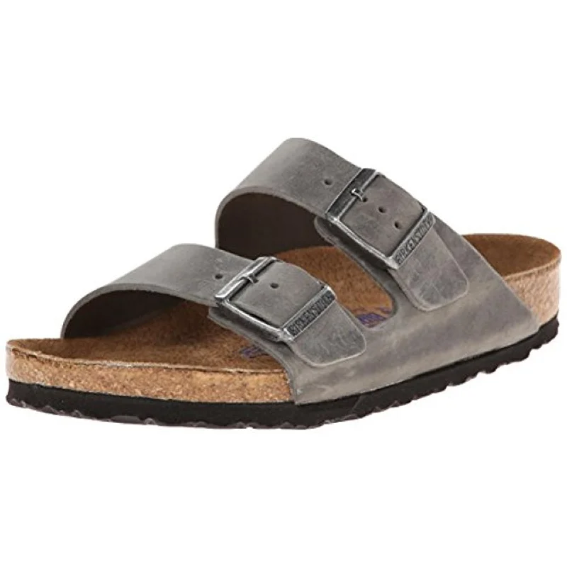 Birkenstock Mens Arizona BS Leather Buckle Flat Sandals