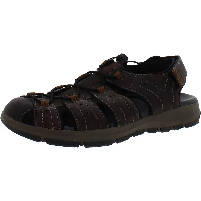 Clarks Men's Brixby Cove Leather Casual Fisherman Sandal