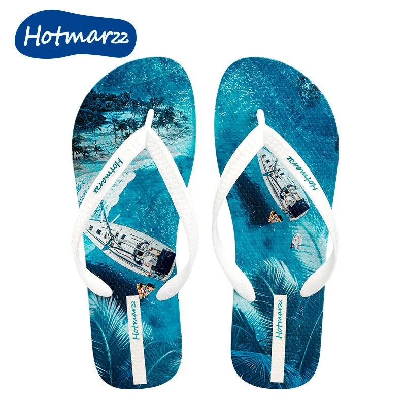 Classy Attractive Men's Hotmarzz Non-slip Beach Flip Flops