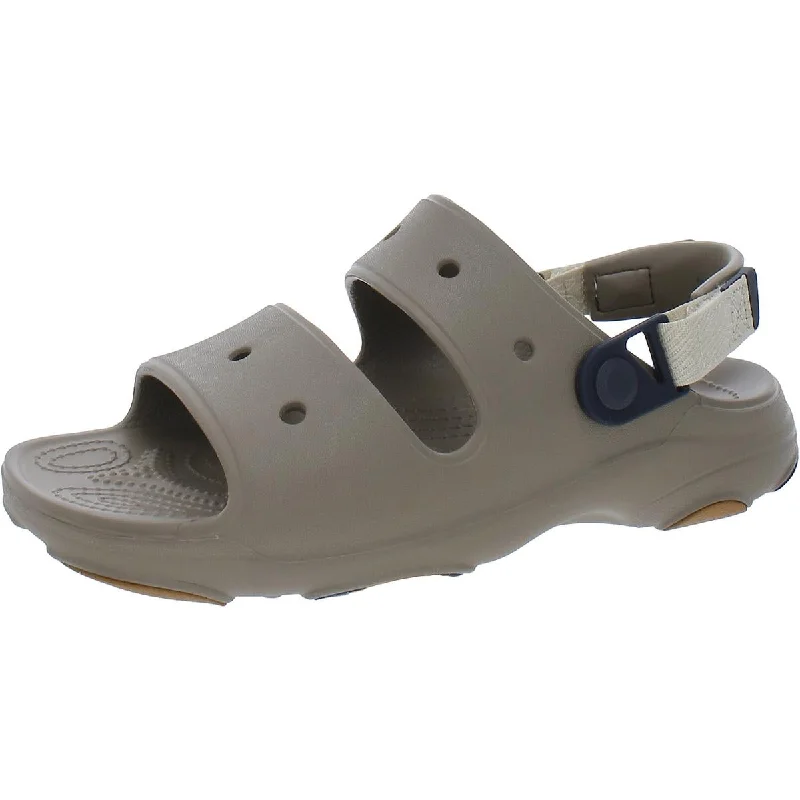 Crocs Mens CLASSIC ALL TERRAIN Flat Ankle Strap Sport Sandals