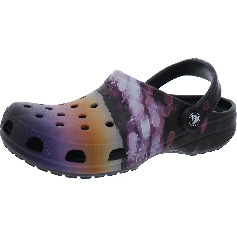 Crocs Mens Classic Perforated Manmade Sport Sandals