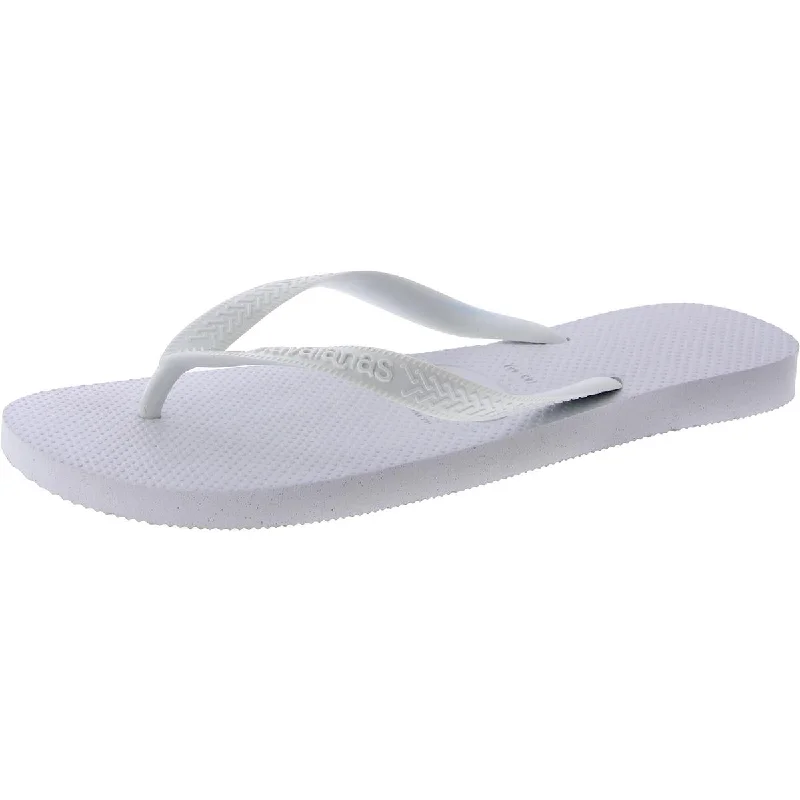 Havaianas Mens Textured Signature Thong Sandals