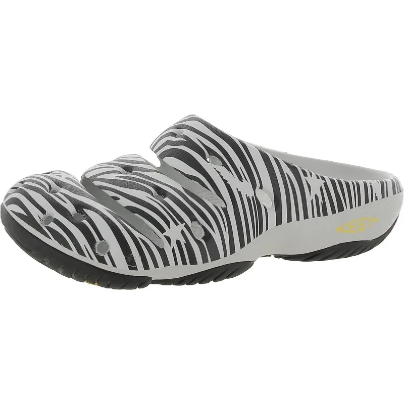 Keen Mens Yogui Arts Perforated Slip-On Slide Sandals