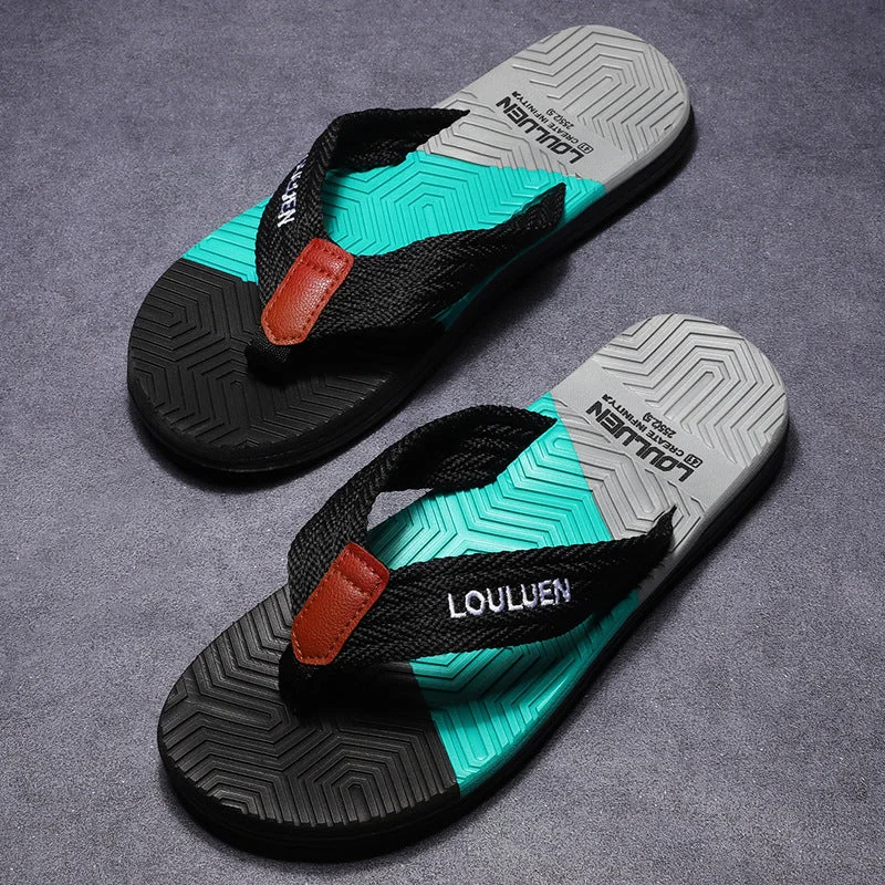 Men's Lu Anxia Outdoor Beach Flip-flops Flip Flops