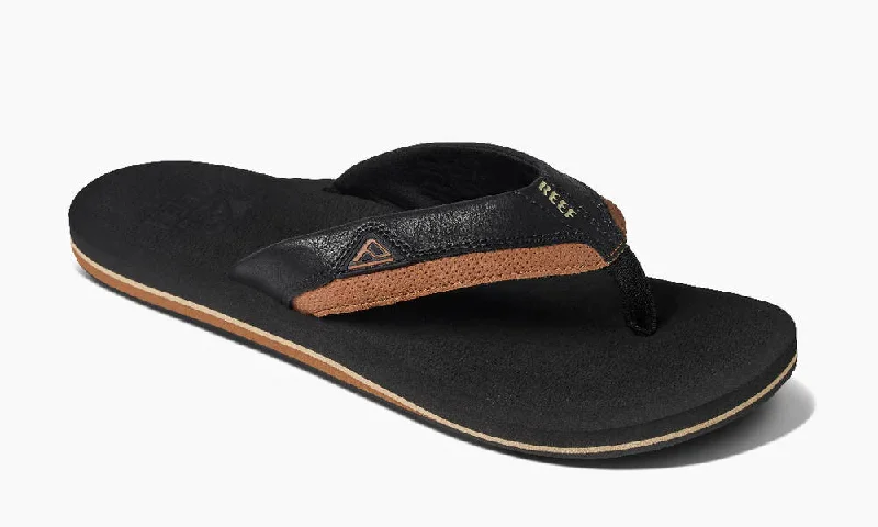 Reef Mens Cushion Dawn Black Tan