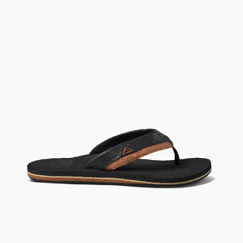 Reef Mens Cushion Dawn Black Tan