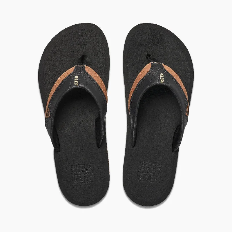 Reef Mens Cushion Dawn Black Tan