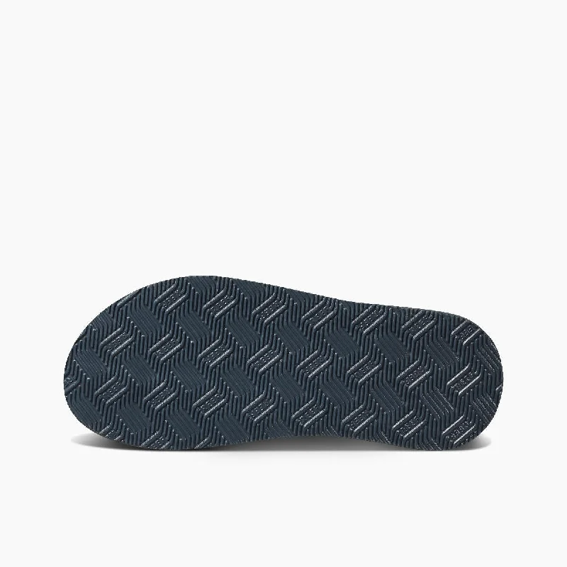 Reef Mens Cushion Spring Black Grey