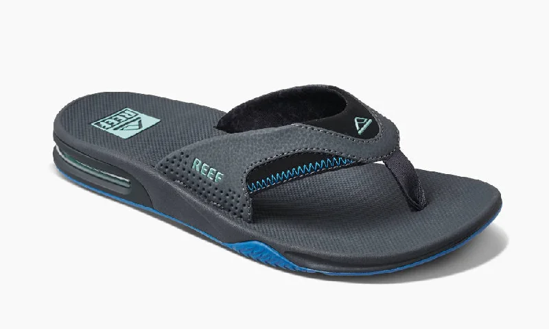 Reef Mens Fanning Gunmetal Ocean