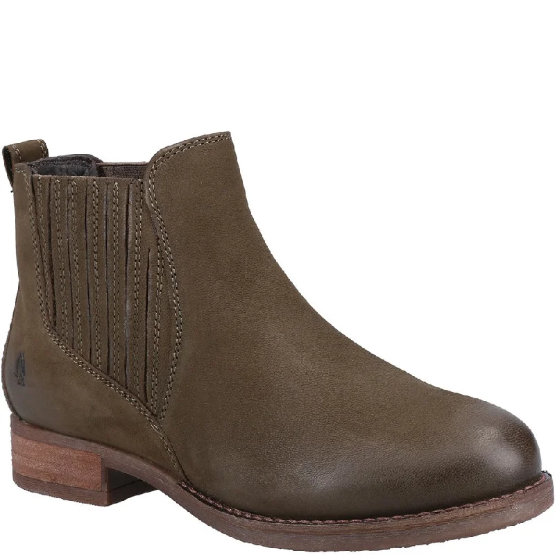 Khaki Edith Chelsea Boots