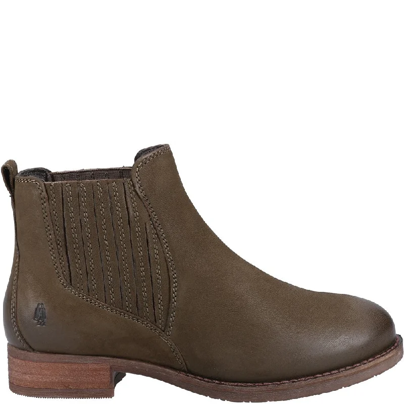 Khaki Edith Chelsea Boots