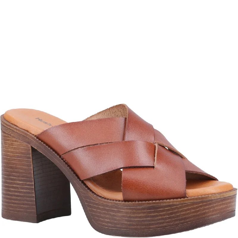 Tan Gigi Platform Sandals