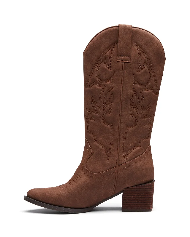 Ranger Cowboy Boot Cocoa