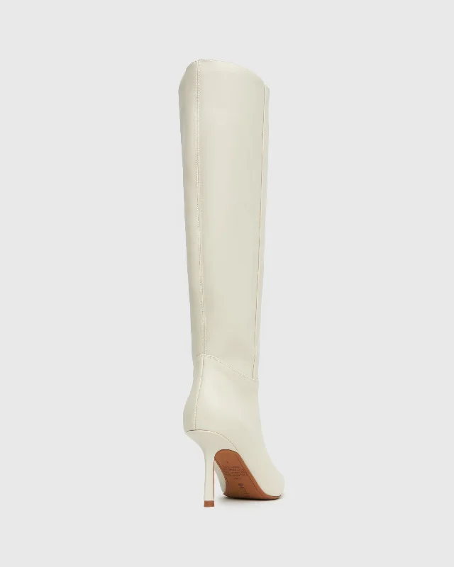 ZORA Pointy Toe Knee-Boots