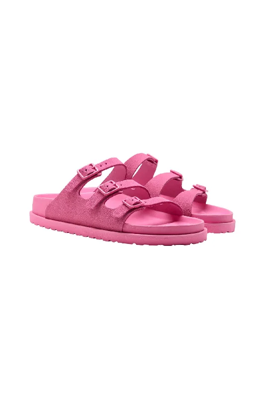 Birkenstock 1774 Florida Suede Sandal - Azalea Pink