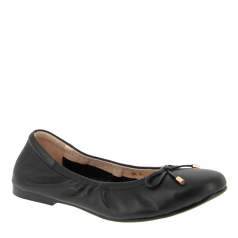 Bresley Ponch Black Ballet Pump