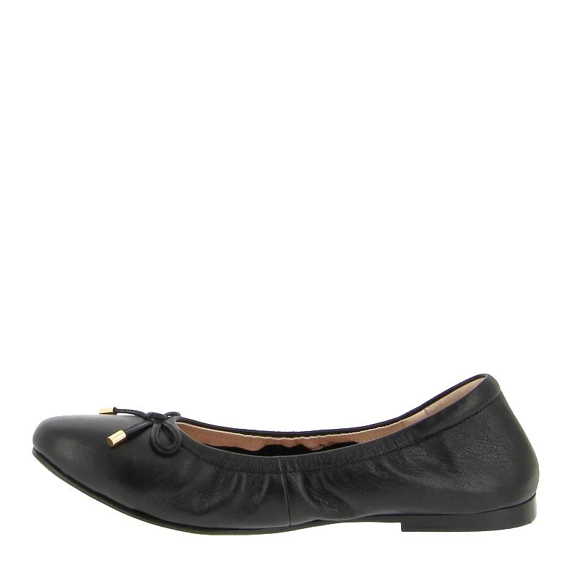 Bresley Ponch Black Ballet Pump