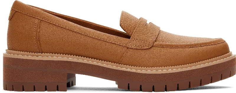 Cara Loafer - Tan Leather