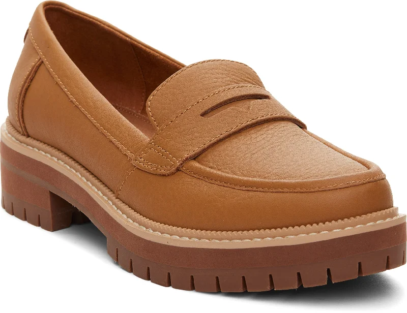 Cara Loafer - Tan Leather