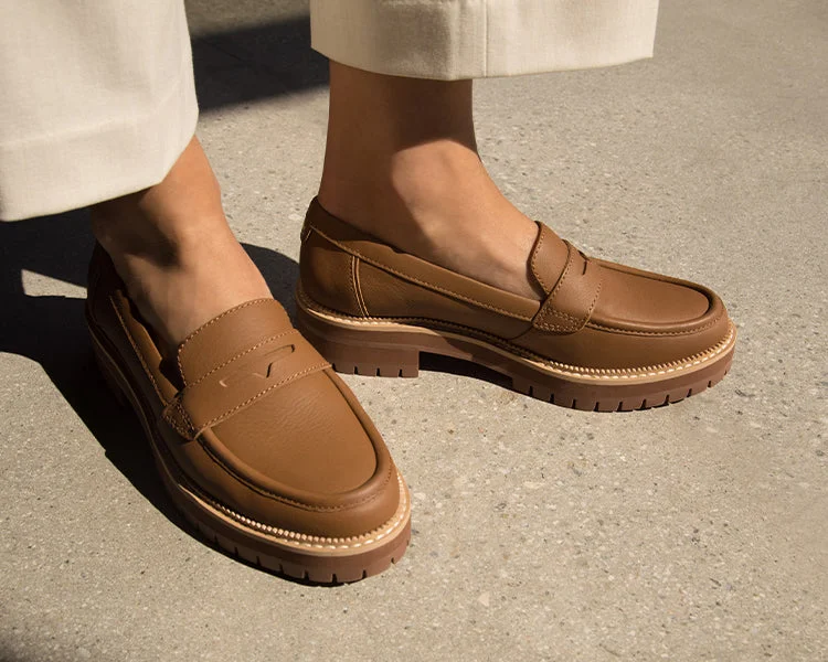 Cara Loafer - Tan Leather