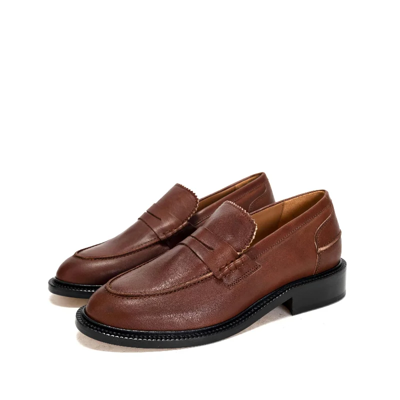 Jeanett Vegetable Tanned Calf Chestnut