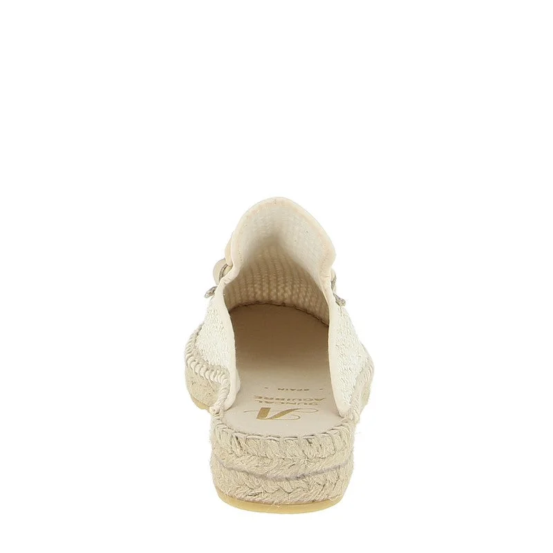 Juncal Aguirre 2522 Beige Espadrille Mule