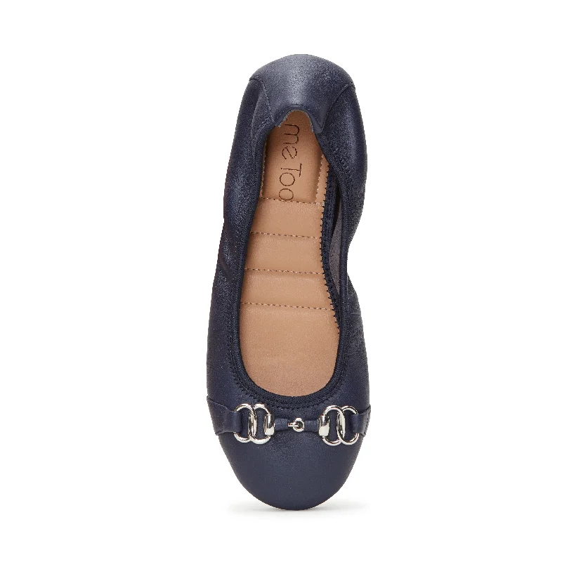 Olympia Ballet Flat w/ Ornament