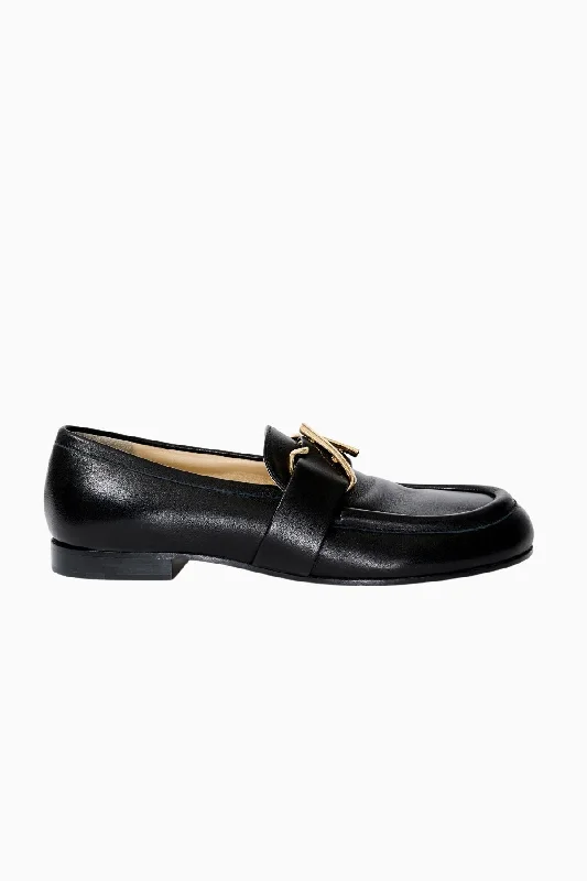 Proenza Schouler Monogram Loafers - Black