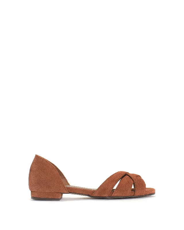 Sanni 20 Calf suede Natural coral