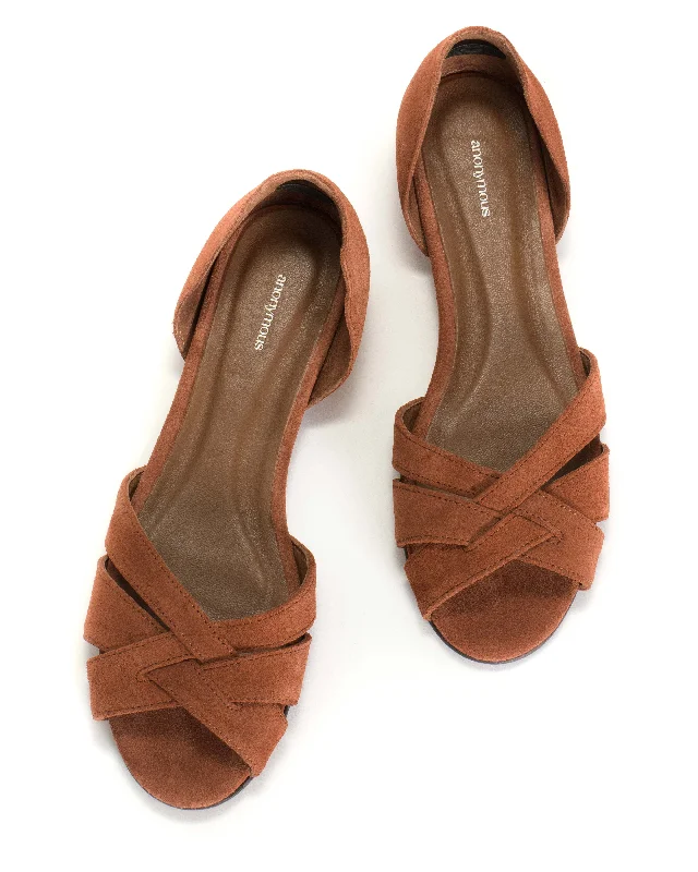 Sanni 20 Calf suede Natural coral