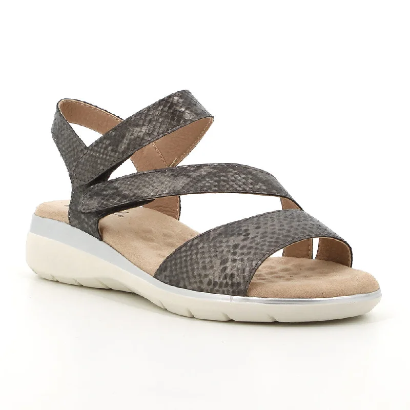 Soft Style by Hush Puppies Gillian Sandal - Pewter