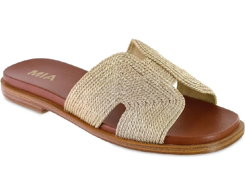 Dia Cutout Slide Sandal (MIA)