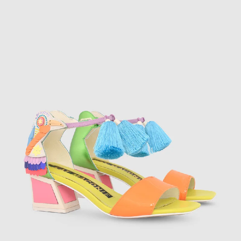 KAY LIQUID LIME LAVA SANDAL