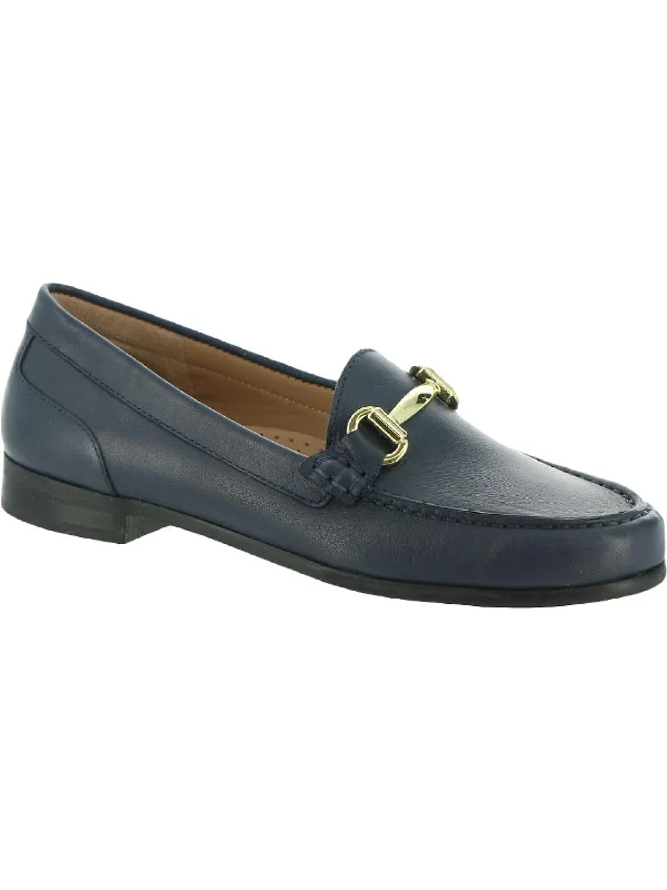 Rory Womens Leather Two Tone Fashion Loafers