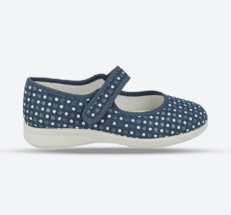 Womens Wide Fit DB Latisha Canvas