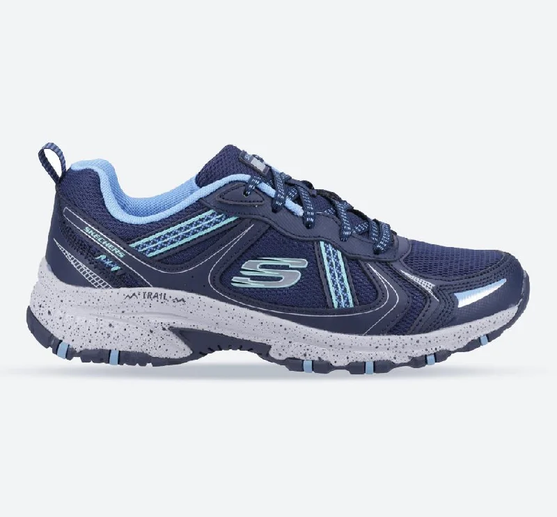 Women's Wide Fit Skechers 149820 Hillcrest Vast Adventure Trainers - Navy/Blue