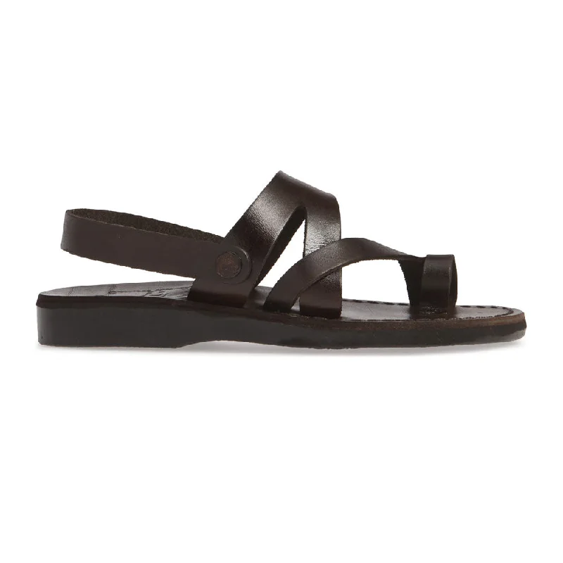 Benjamin - Leather Slingback Sandal | Brown